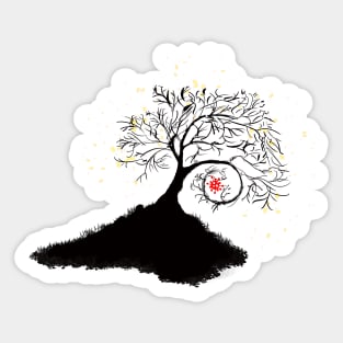 Corona Tree Sticker